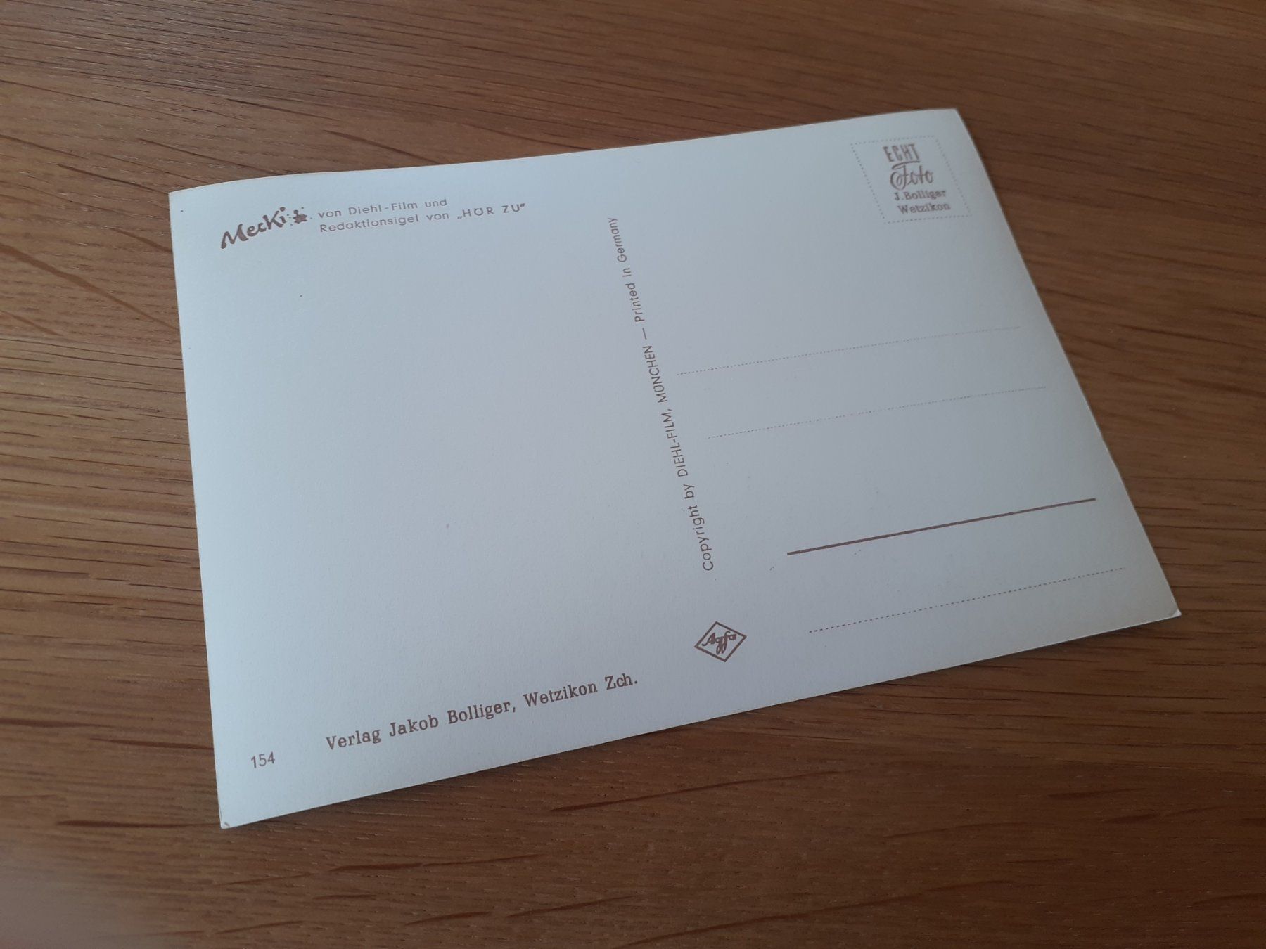 Cartoline postali: MECKI - SCHOEN WAR DER TRAUM – Usato da Winterthur venduto da Ornyx7 1