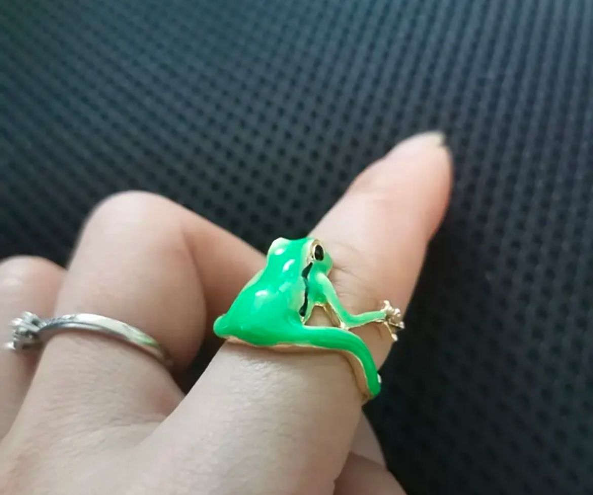 Anelli: Frosch Ring ( verstellbar/ one Size) – Nuovo e nell'imballaggio originale da Gams venduto da Mariawicca 1