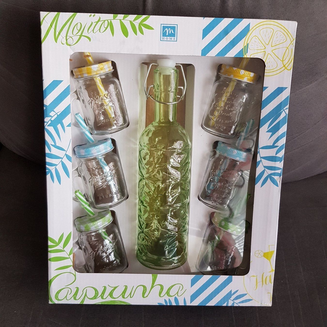 Altro in Stoviglie & Bicchieri: Set 6 Gläser + Flasche aus Glas – Nuovo e nell'imballaggio originale da Turbenthal venduto da Pinkerton72 3