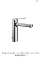 3 mitigeurs KWC lavabo 