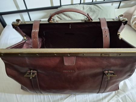 Weekender Reisetasche Arzttasche - Topzustand - Leder