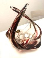 🟢 Corbeille verre soufflé Lux Glass Vintage Glasschale
