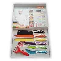Set cuisine 8 pièces multi-couleur Schmit - NEUF