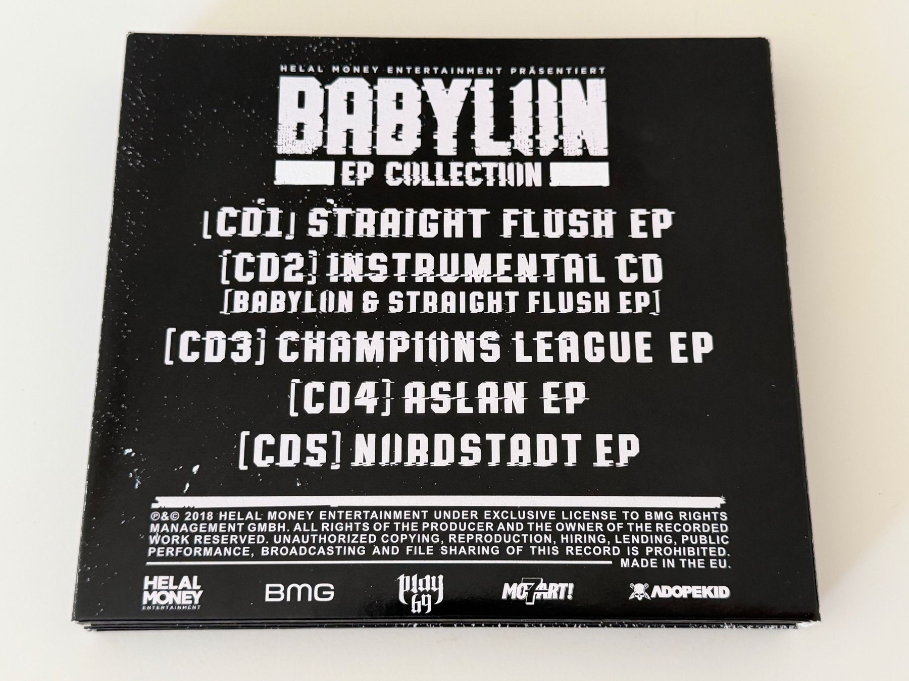 CD: Play69 - Babylon EP Collection 5 CD Set – Nuovo (secondo la descrizione) da Altstätten SG venduto da sheamus 1