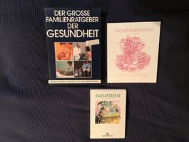 3er Set Gesundheitsbücher: Hausapotheke & Familienratgeber!