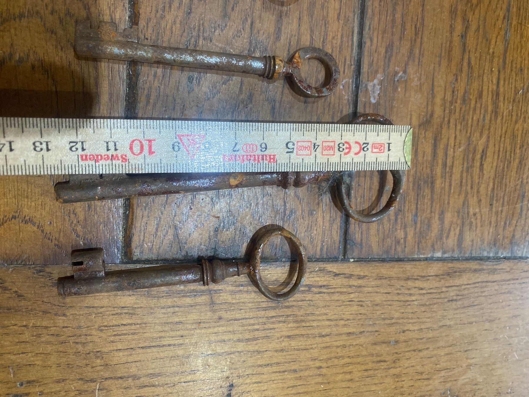 Chiavi: Lot clé clef ancienne 4-13cm K – Usato da Lajoux JU venduto da Briard0 3