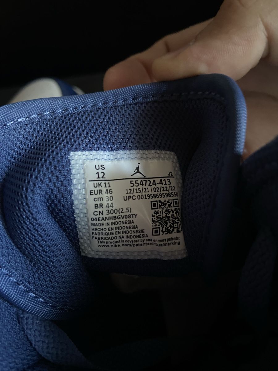 Jordan Scarpe da uomo: Air Jordan 1 Mid Mystic Navy/Mint – Nuovo (secondo la descrizione) da Balsthal venduto da Sven.sch 6