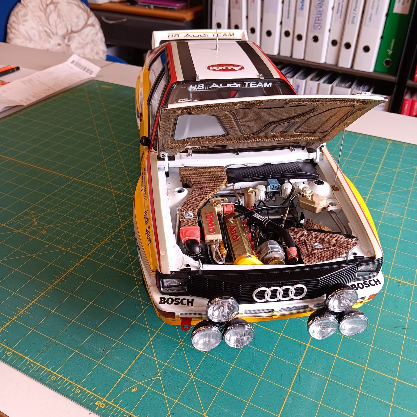 Audi Modellini d'auto: Audi Quattro Rally 1:8 von Centauria.it – Nuovo (secondo la descrizione) da Rickenbach ZH venduto da pomocar 8