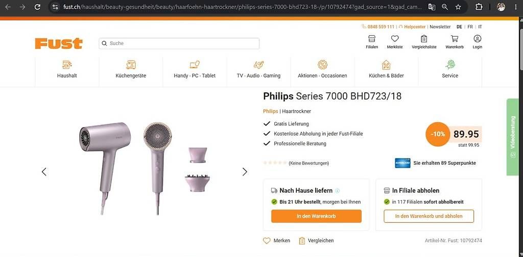 Sistemi audio & multimediali: Philips Series 7000 BHD723/18 – Usato da Zürich venduto da Vitalii7 2