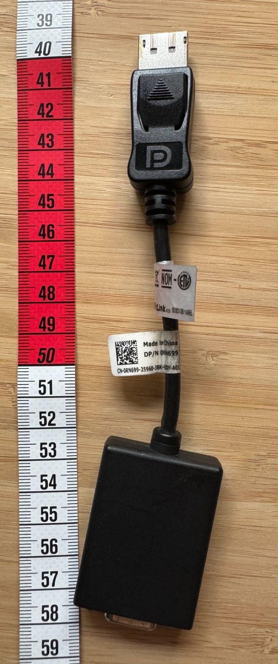 Unità & Adattatore: VGA - DisplayPort Adapter – Usato da Winterthur venduto da YaV 1