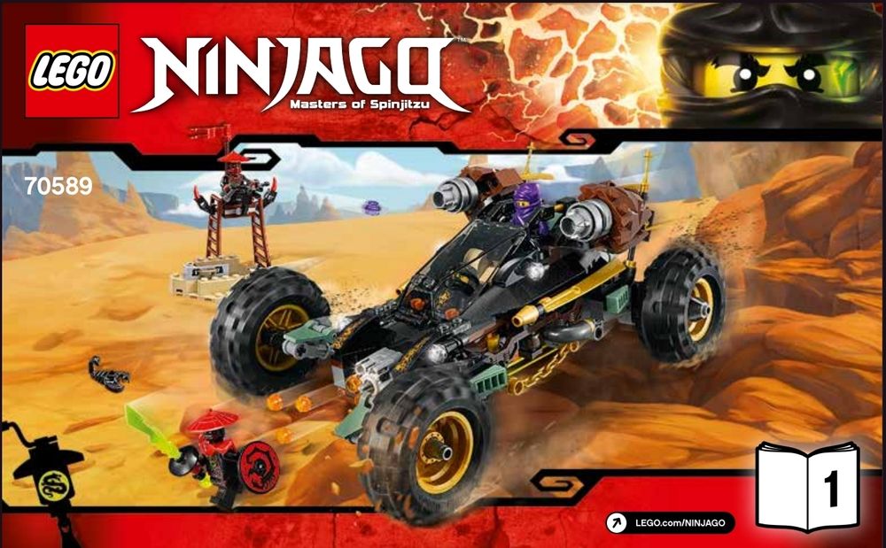 LEGO NINJAGO 70589 Felsen-Buggy | Kaufen auf Ricardo