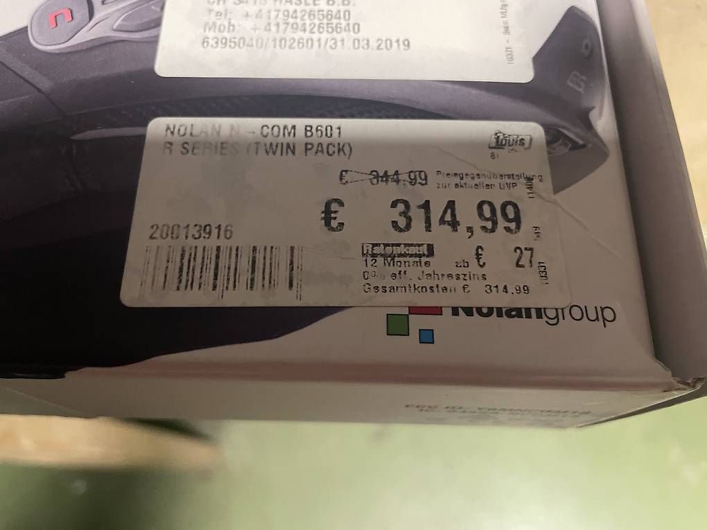 Caschi & visiere: 2x Nolan Helme mit integriertem NCom – Usato da Rudolfstetten venduto da Besimi555 1
