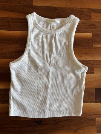 H&M Tanktop / XS / Weiss