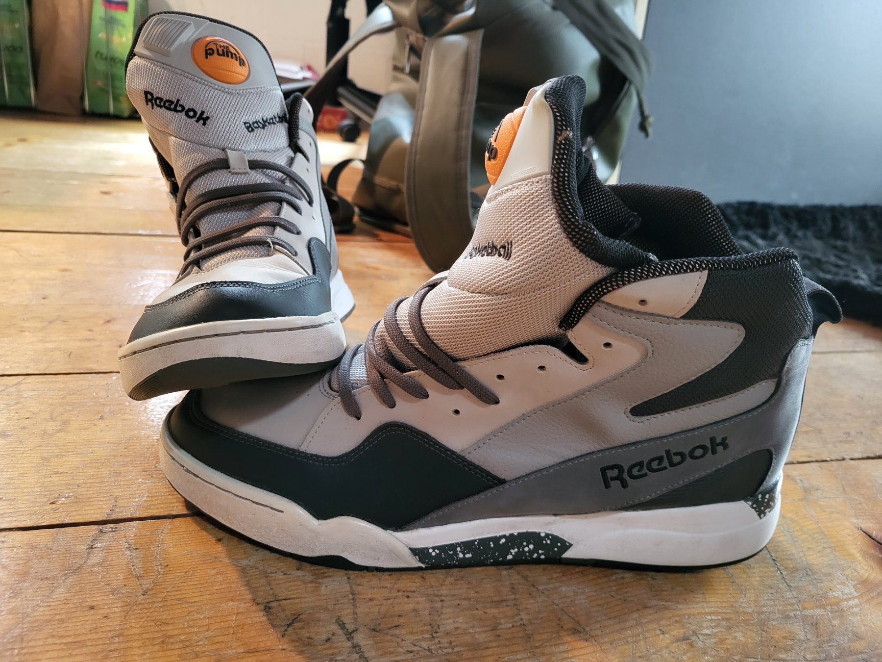 Scarpe da uomo: Reebok Pump Basketball, vintage, taille 45 – Usato da Movelier venduto da Gwadafab 1
