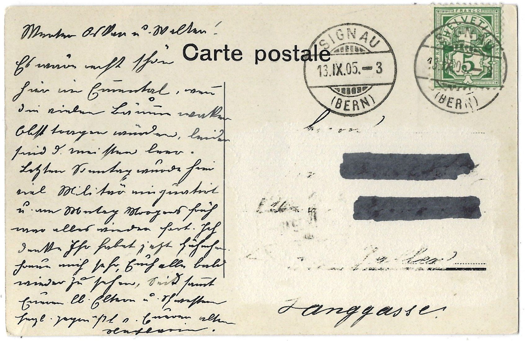 Cartoline postali: 6 Gemeinden des Emmentals – Usato da Bütschwil venduto da Jackson1A 1