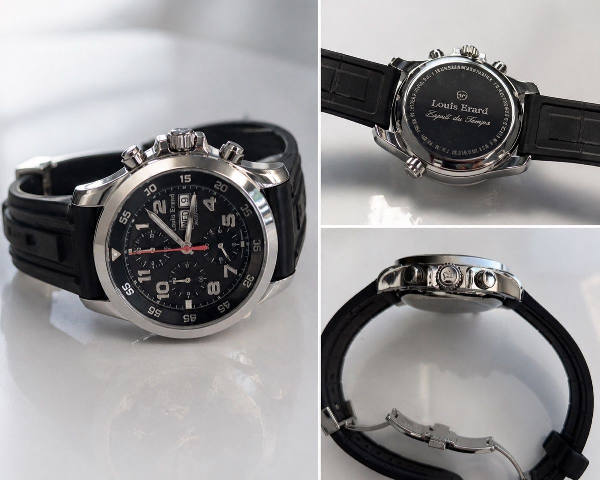 Louis Erard Uhren: Louis Erard chrono La Sportive – Gebraucht aus Vérossaz von agr_hcd6 1