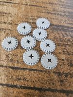 lego 32198 lot de 8 pièces Light Bluish Gray Technic, Gear