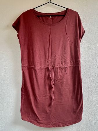 ONLY / Sommer Kleid -dunkel rot- (Gr. L)