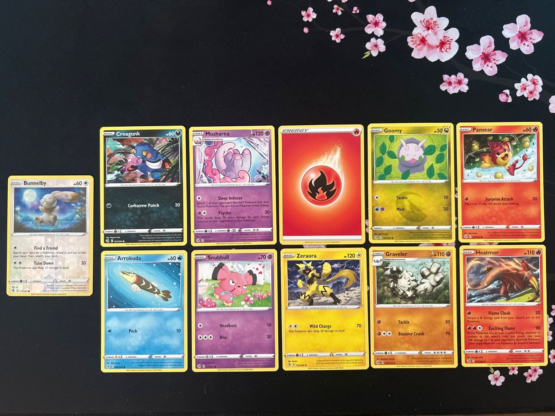 Pokémon Sammelbilder & Trading cards: Pokemon Sword & Shield Fusion Strike -EN  lot 11 Card – Neu (gemäss Beschreibung) aus Montet (Broye) von Jocksmock 1
