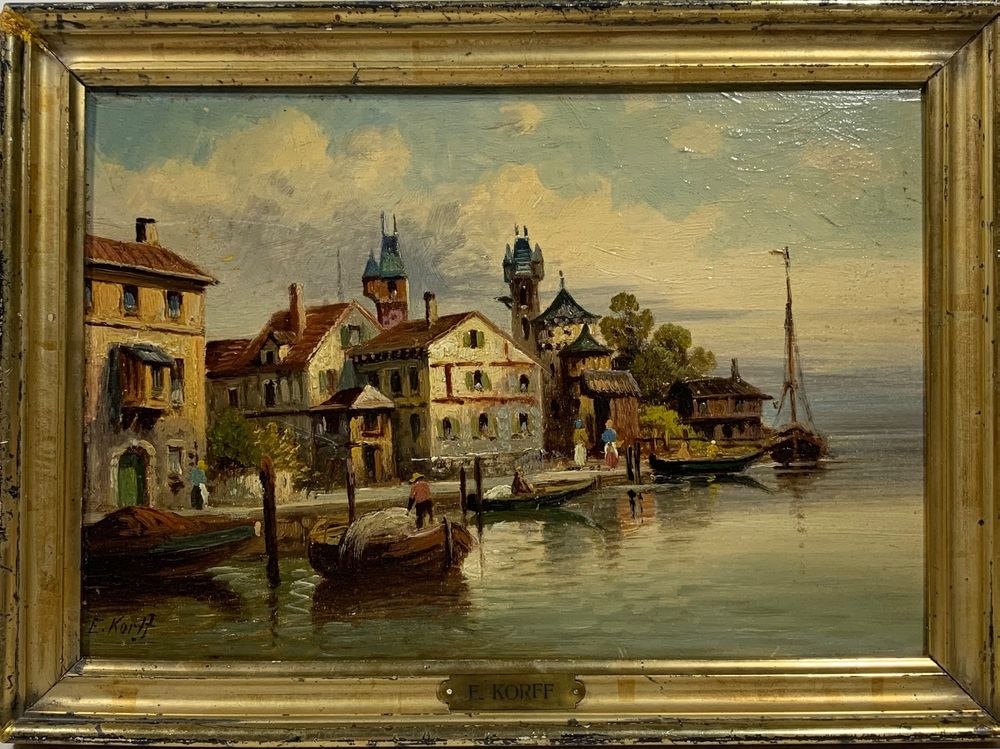 Edouard KOPFF (1893?) Gemälde Kaufen auf Ricardo