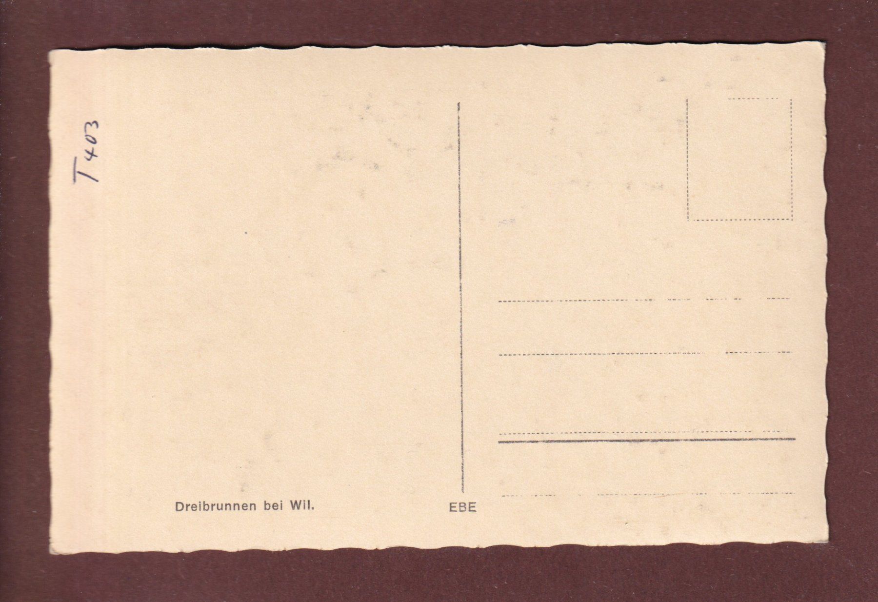 Cartoline postali: WIL - Teilansicht – Usato da Pully venduto da nicecards 1