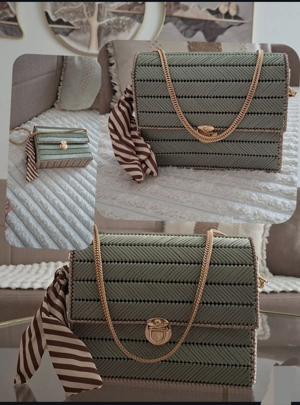 Taschen für Damen: sac artisanal fait main  – Neu und originalverpackt aus Clarens von muq_hp66