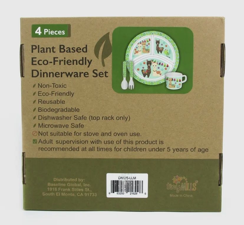 Set di piatti: Kleinkinder-Geschirr-Set Plant Based – Nuovo e nell'imballaggio originale da Busswil BE venduto da Fuchur2 2