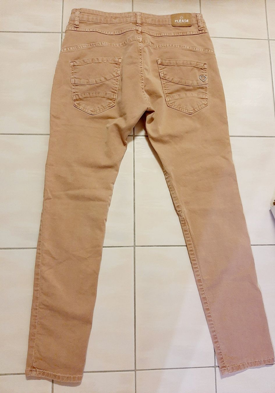 Please Jeans Hosen: Boyfriend Hose von Please beige small – Gebraucht aus Brunnen von bahari02 1