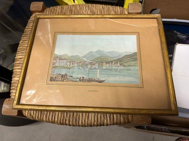 Grafiken & Lithographien: originale litografia lugano 1957 – Gebraucht aus Davesco-Soragno von kappas