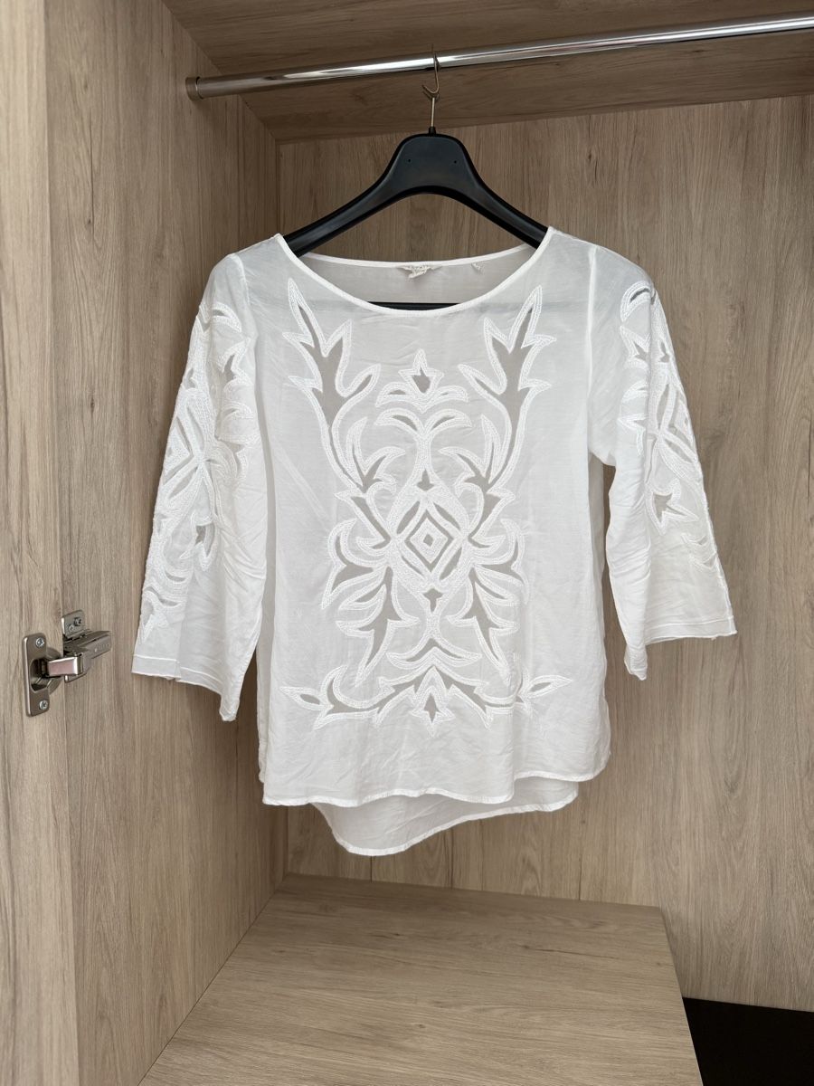 Esprit Blusen: Bluse weiss Gr. 34 Esprit – Gebraucht aus Stansstad von InStyle8 2