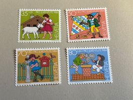 Briefmarke - Schweiz - Pro Juventute 1984 - postfrisch