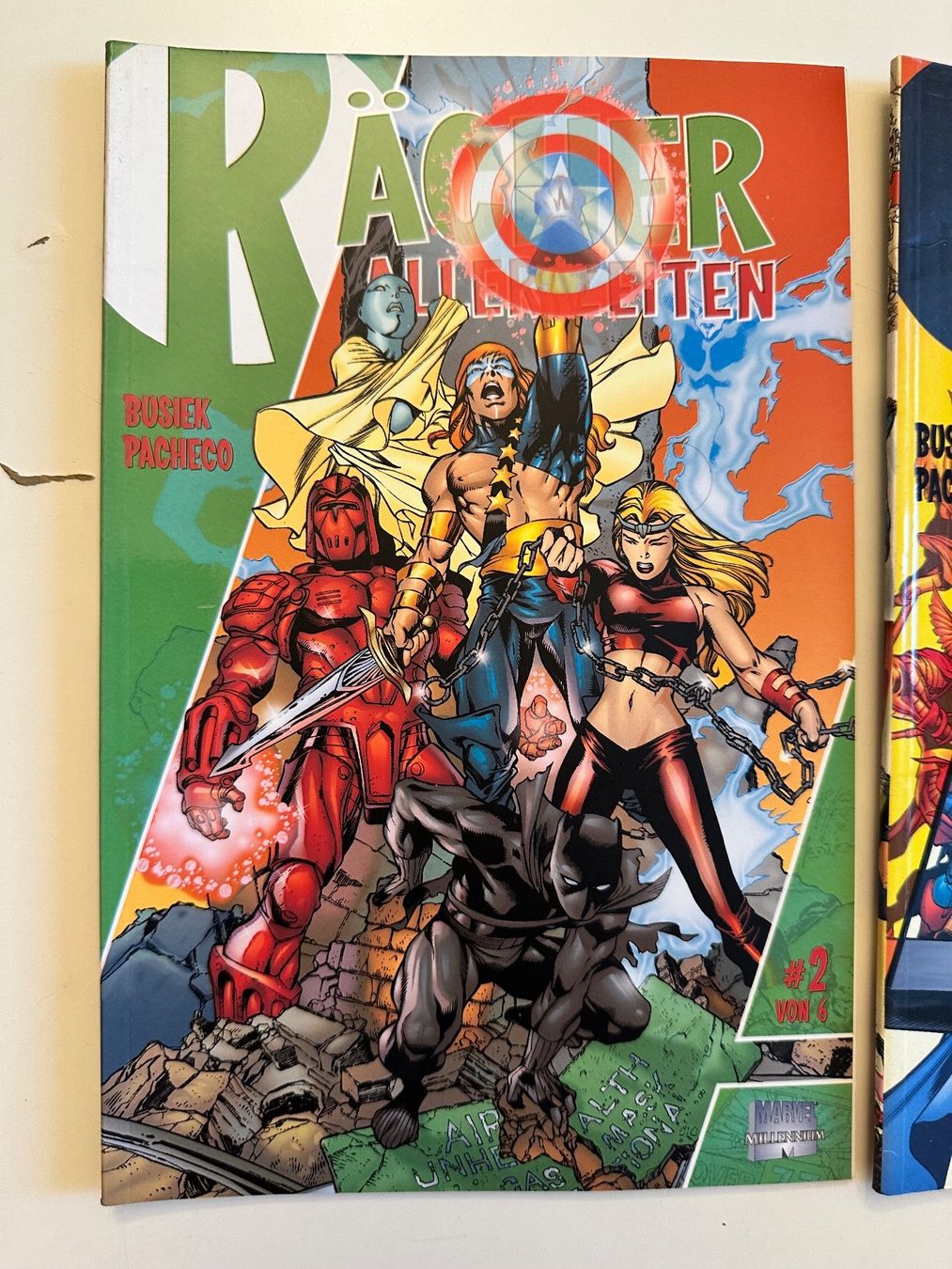 Comics: 2er Set - RÄCHER ALLER ZEITEN 2 + 6 - MARVEL MILLENNIUM – Gebraucht aus Münsingen von Ganjam 1