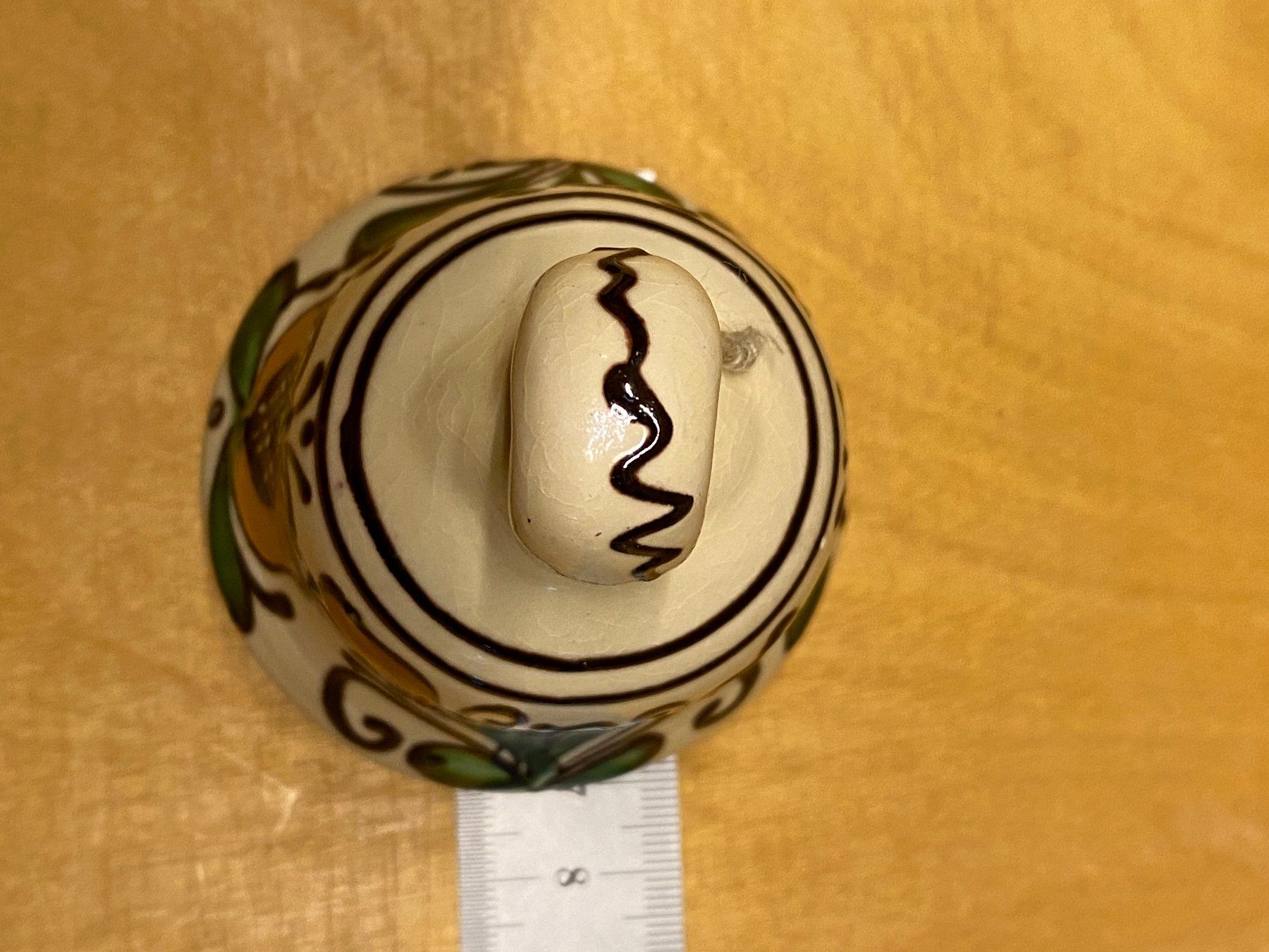 Campanacci mucche: Handbemalte Talavera-Keramikglocke – Usato da St.Gallen venduto da kingsamas 2