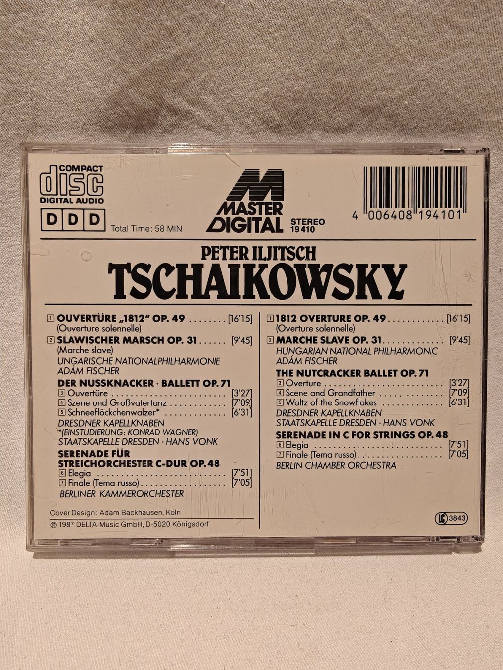 CDs: Tschaikowsky – Gebraucht aus Gutenswil von Vulcano21 2