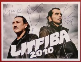 Litfiba Autogramm signiert Foto 10x15cm
