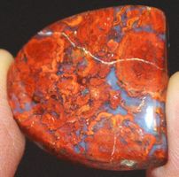 Cabochon L-8114 – Marokkanischer Nahtachat 22x22mm