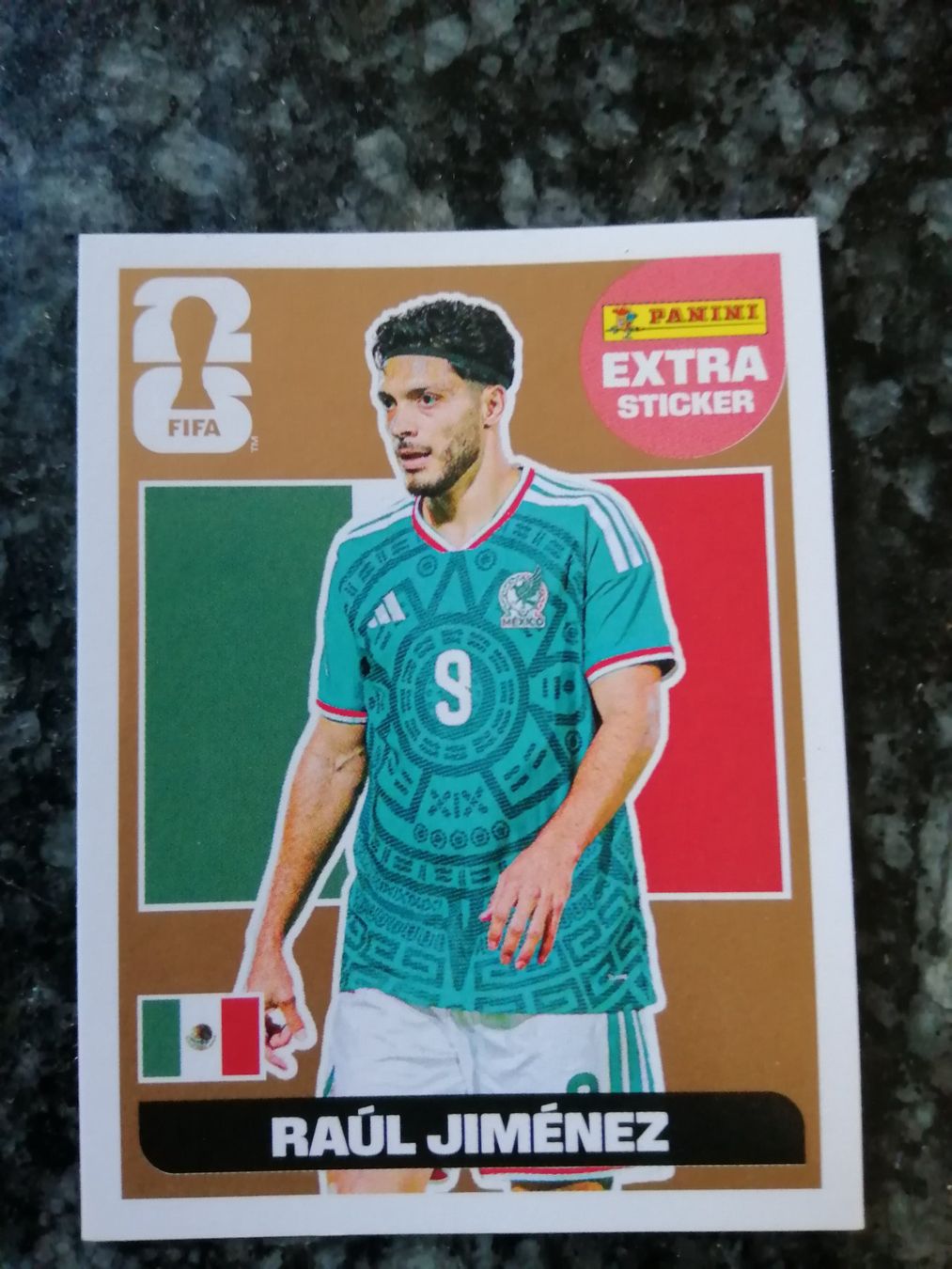 Panini Carte collezionabili: Panini Extra Sticker Raul Jiménez – Nuovo (secondo la descrizione) da langenthal venduto da Jordi04