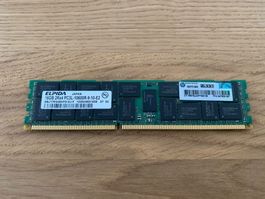 HP ELPIDA 2x 16GB 2Rx4 PC3L - 10600R Ram