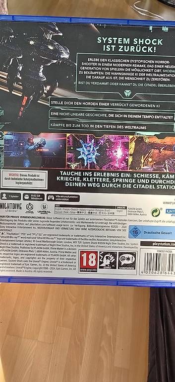 Giochi: System Shock PS5 – Nuovo (secondo la descrizione) da Stallikon venduto da Imperator_LXXV 1
