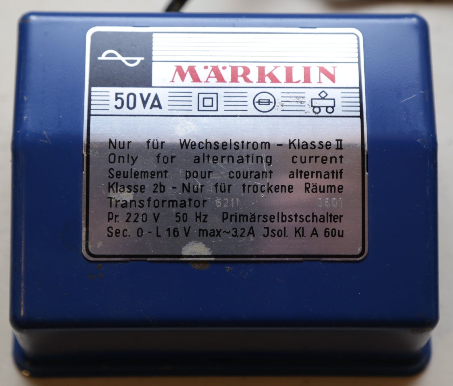 Märklin Batterie, Caricabatterie & Alimentatori: Lot d'anciens transformateurs Märklin 280 A – Usato da Genolier venduto da Sebwirz 2