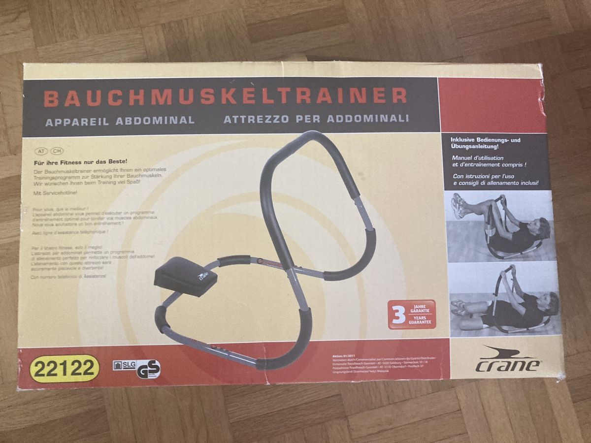 Hometrainer: Bauchmuskeltrainer – Gebraucht aus Bern von Aniba23 2