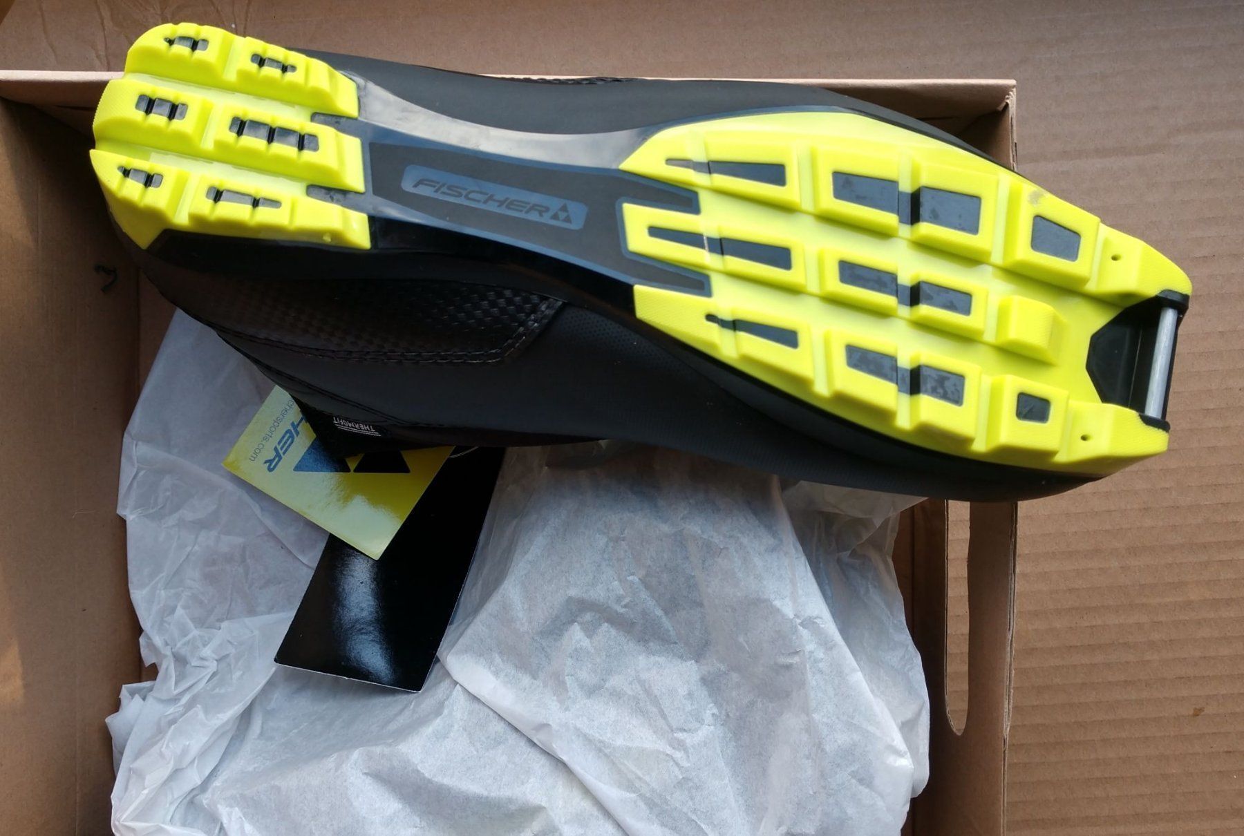 Fischer Scarpe da uomo: Fischer Langlaufschuhe 45 46 29cm NNN – Nuovo (secondo la descrizione) da Kilchberg venduto da Iniminishort 1