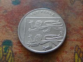 ROYAUME-UNI  10 Pence  2013