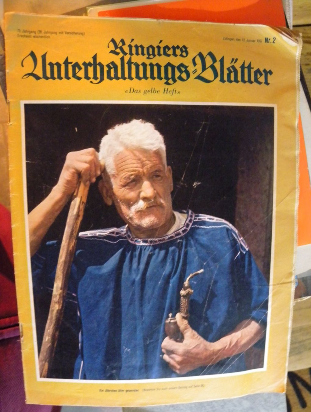 Riviste & Magazine: Ringiers Unterhaltungsblätter, 1961, Nr. 2. – Usato da Hauenstein venduto da davia72