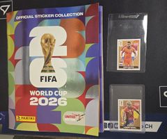 Volles Panini WM 2026 Album inkl. Cola Sticker