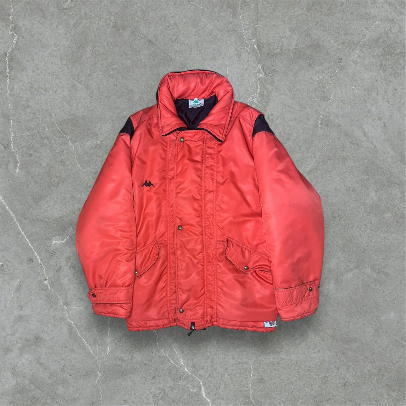 Kappa Giacche: Vintage 80s Kappa Winterjacke – Usato da Seedorf UR venduto da Romkon