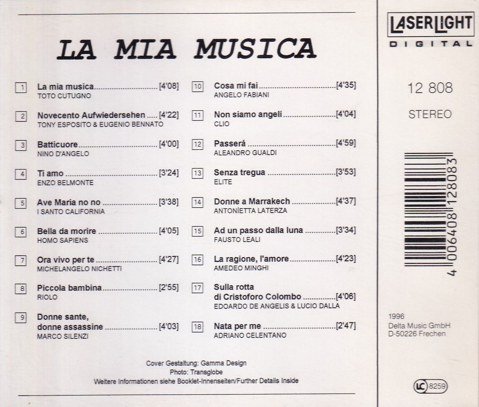 CDs: CD ab Fr. 1.--, La mia Musica – Gebraucht aus Lausen von Mondeo10628 1