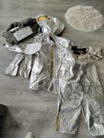 Feuerwehr Hitzeschutzanzug, alt, aus Hausräumung