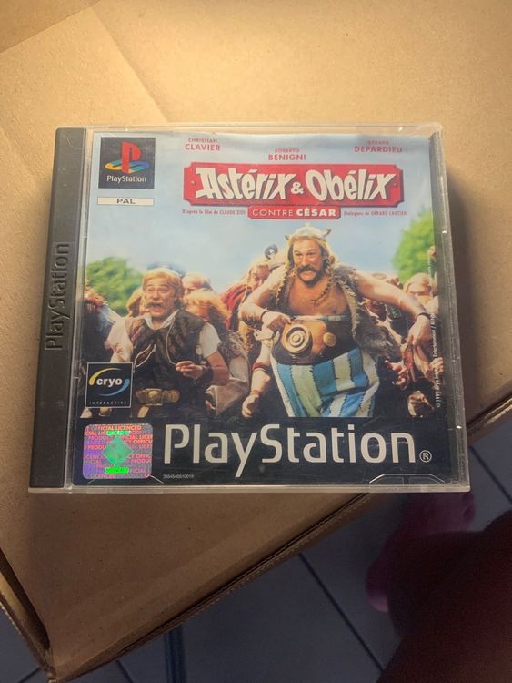 Lot 4 Jeux Astérix Sur PS1 – Versions Françaises, Nus (disques Seulement)