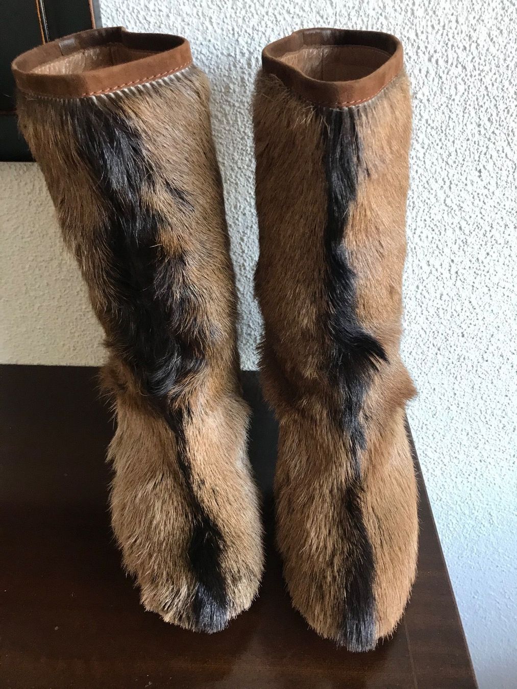 Scarpe da donna: Pelz/ Leder Stiefel – Usato da Bäch SZ venduto da ruslena29 1
